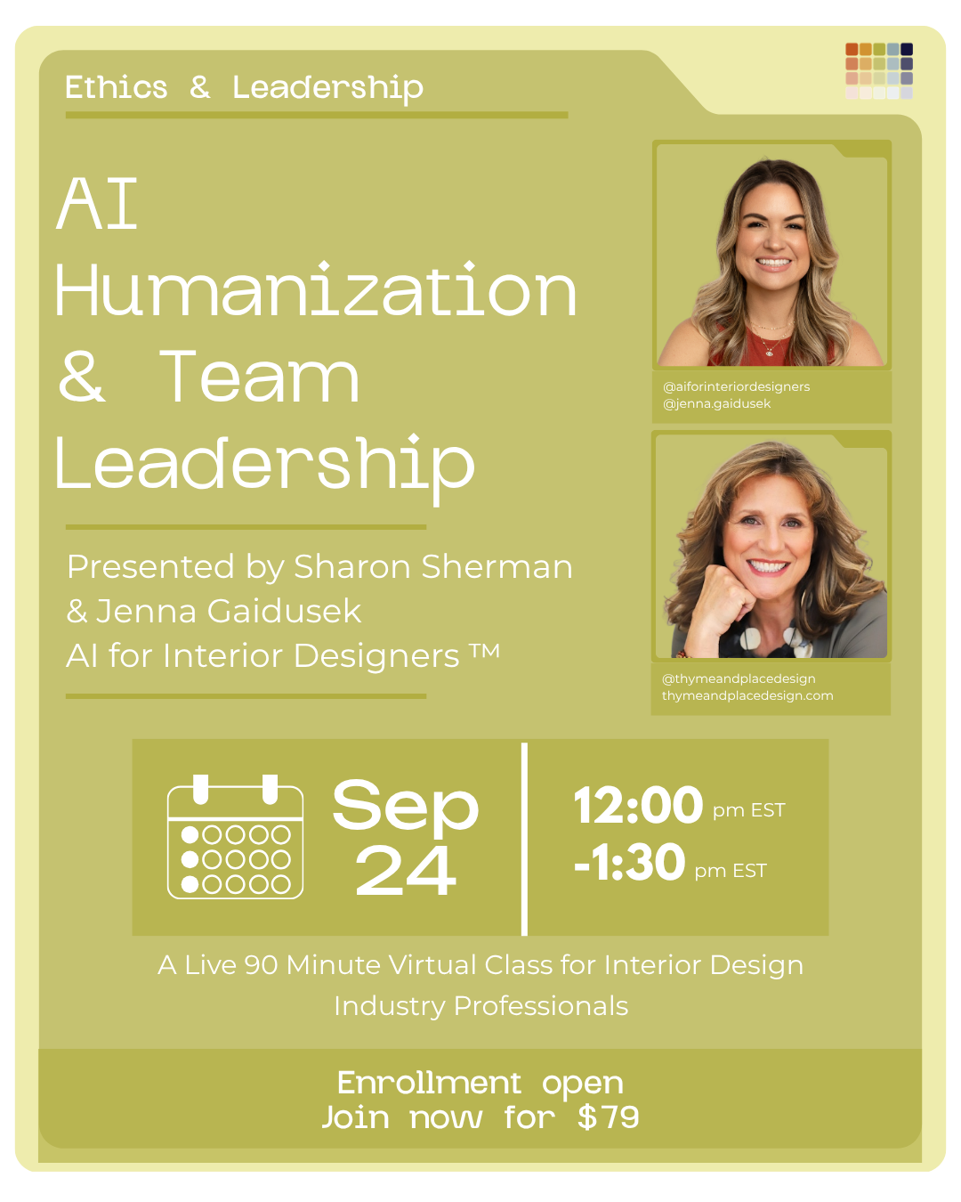 Open Enrollment: The Ethical Designer 9.24.26