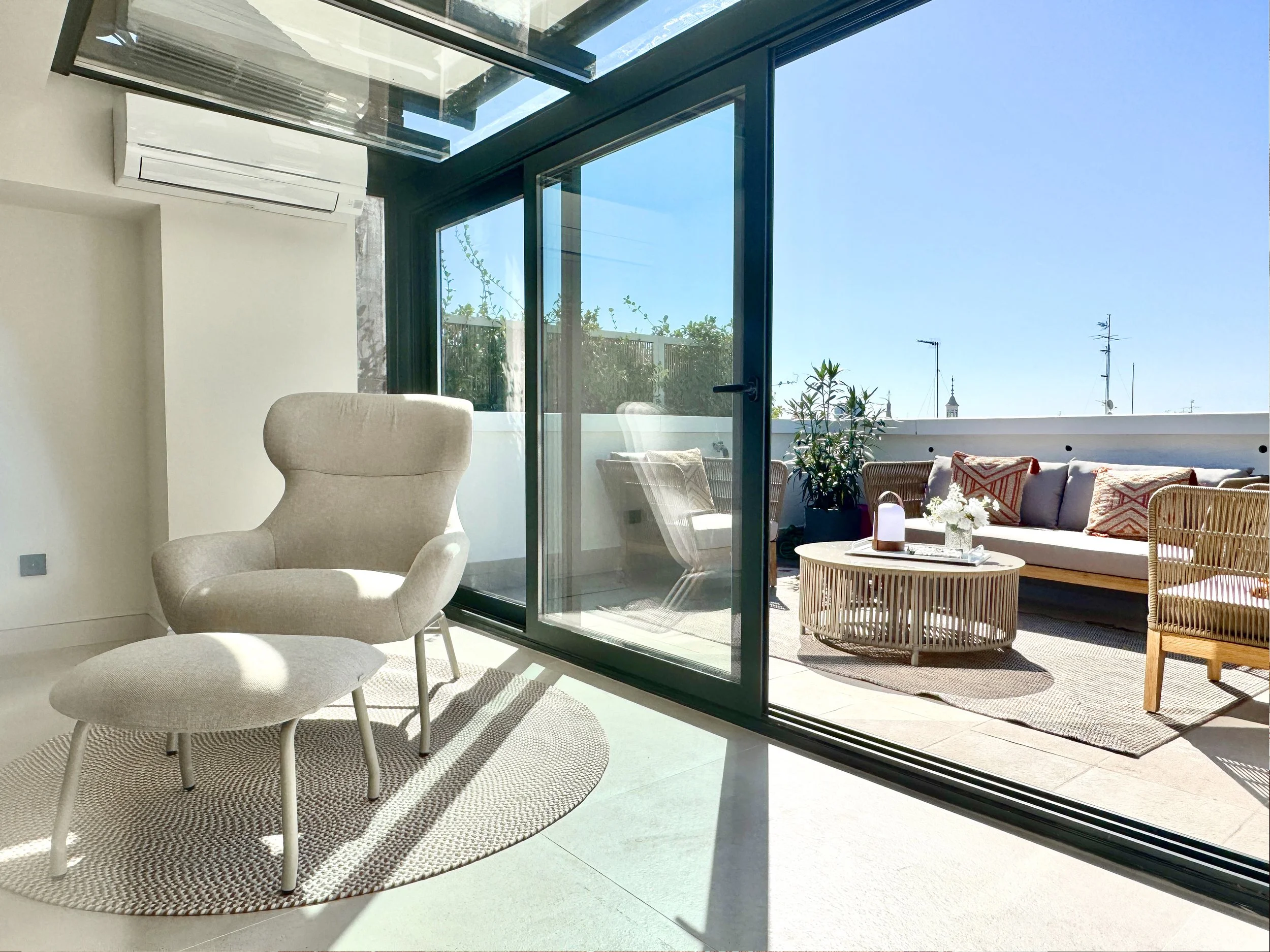 Terraza de ático de lujo en Chamberi - Madrid