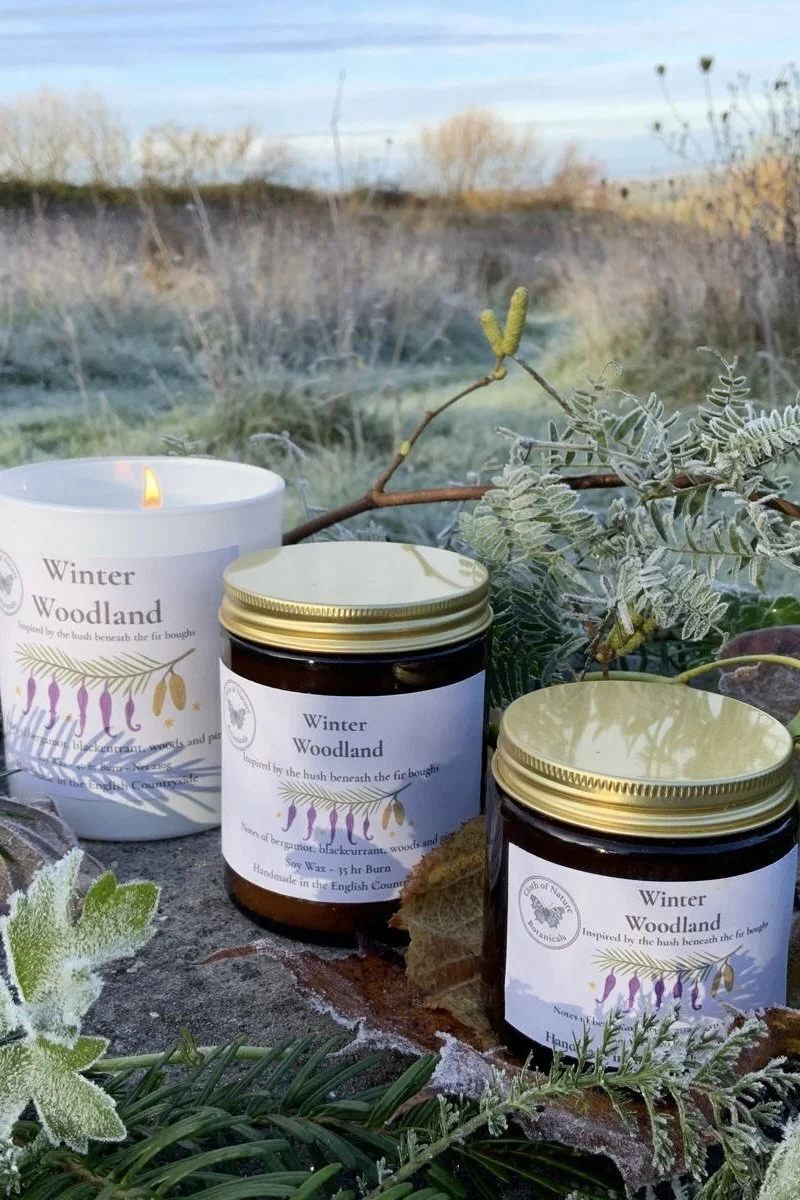 Winter Woodland Candle