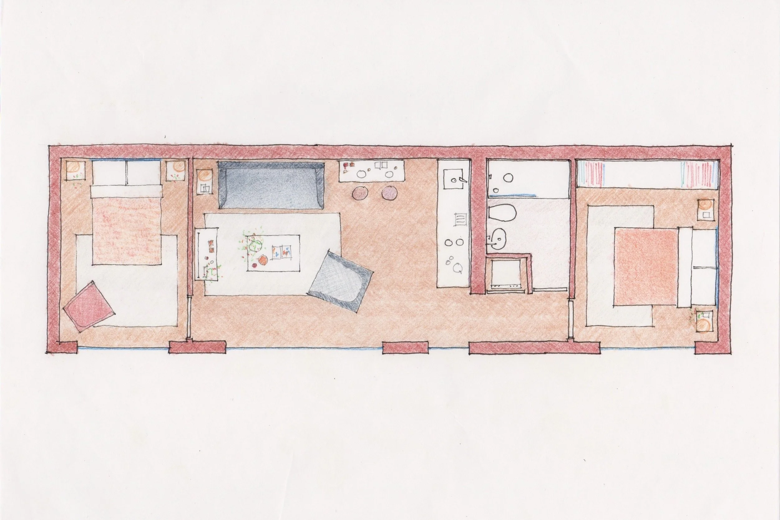 13  Metre 2 Bedroom Cabin Deposit