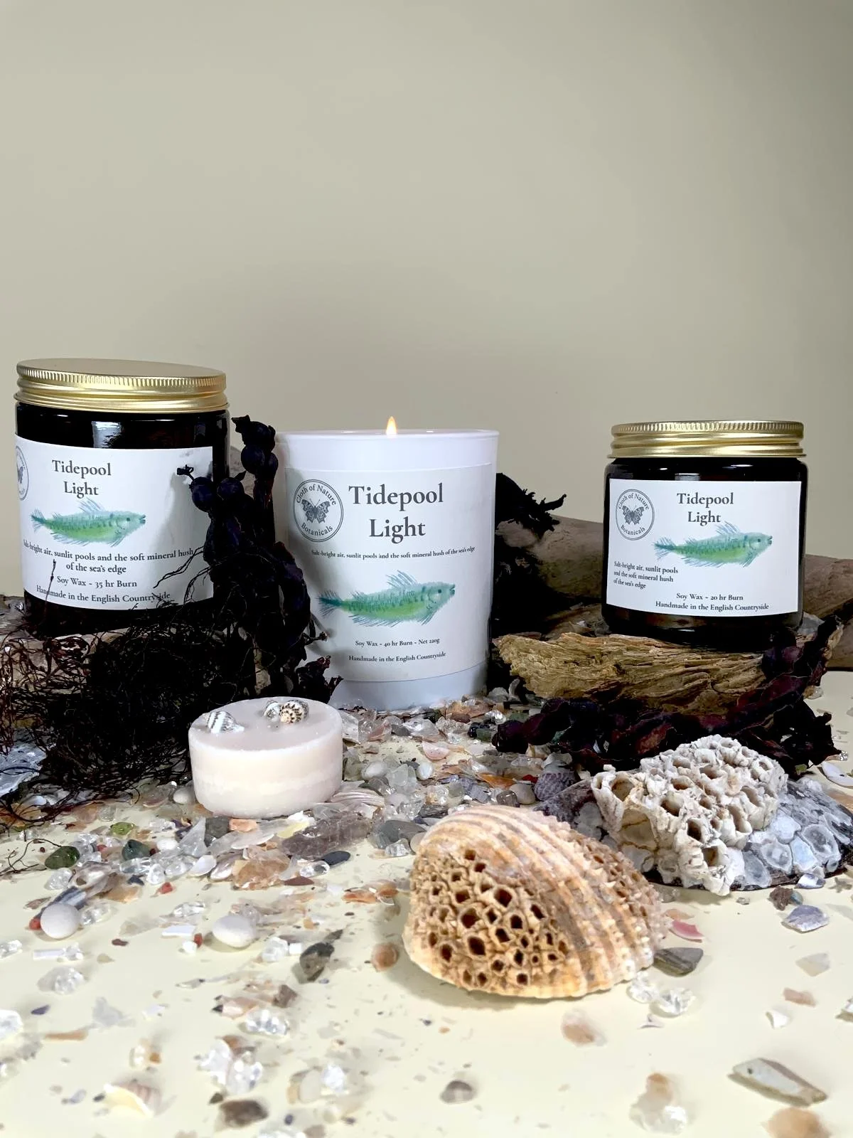 Tidepool Light Candle