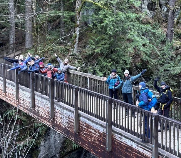 Washington Outdoor Women on Twin Falls Trail