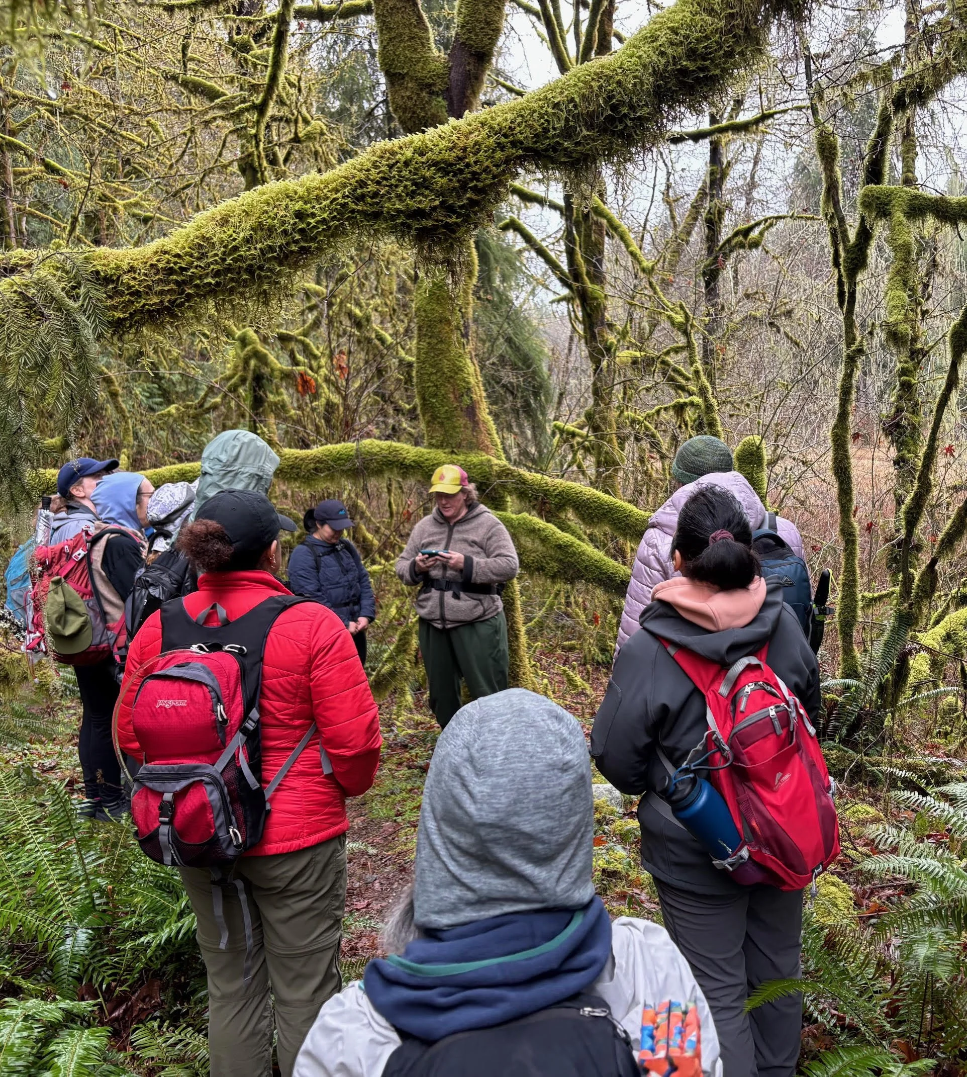 Into the Woods at Swan Mill Pond with Washington Outdoor Women
