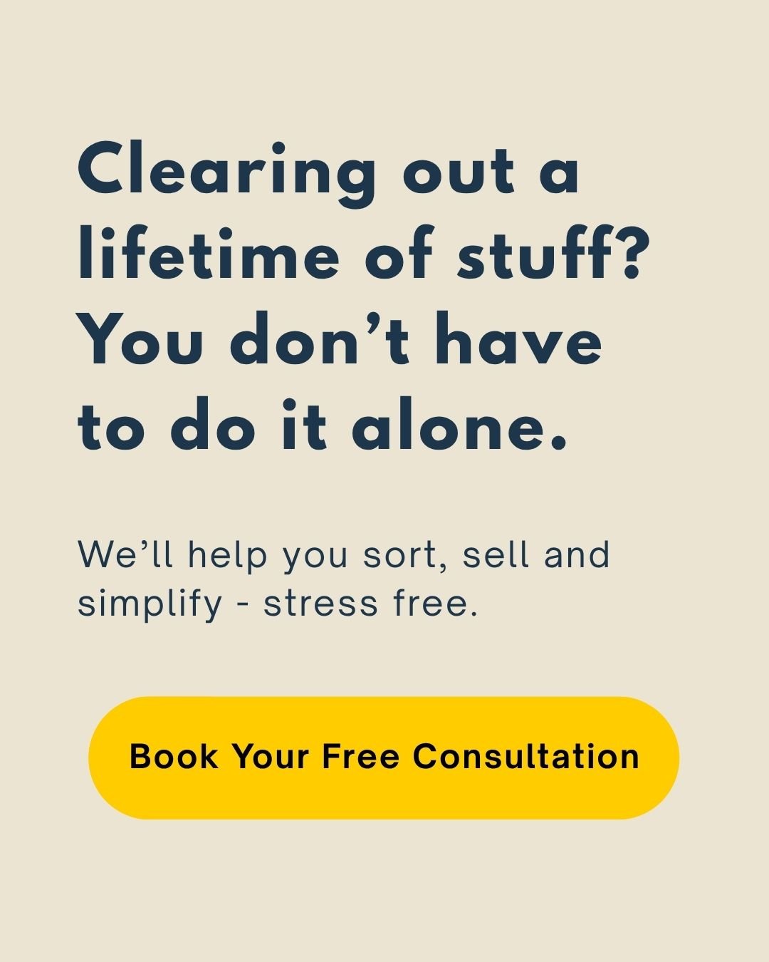 Clearing a lifetime of stuff can feel impossible &mdash; but it doesn&rsquo;t have to.

If you&rsquo;re staring at a home full of memories, clutter, and decisions&hellip;

Take a deep breath. You don&rsquo;t have to sort it all alone.

👉 We help fam