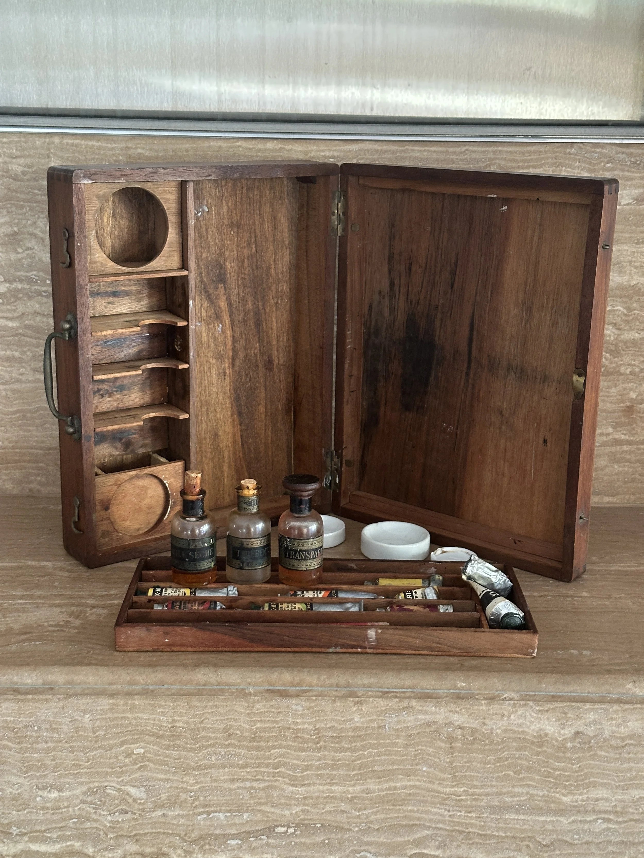 Pre WW1 Antique French Artist Paint Box (c.1890–1910)