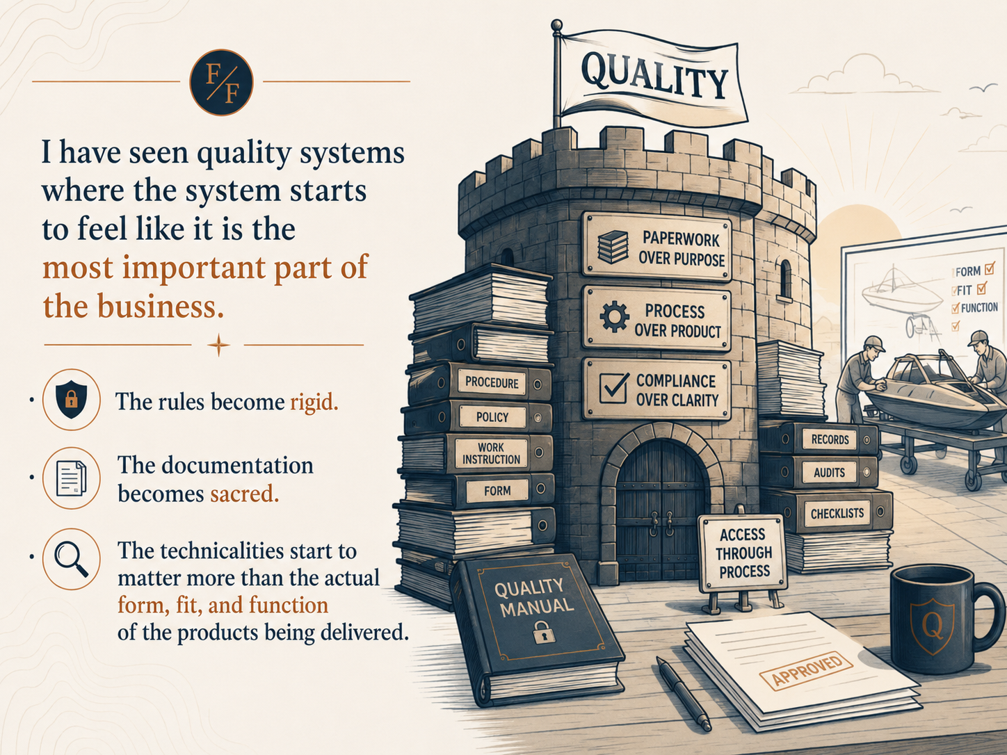 Why Quality Should Serve the Mission - Not the Other Way Around