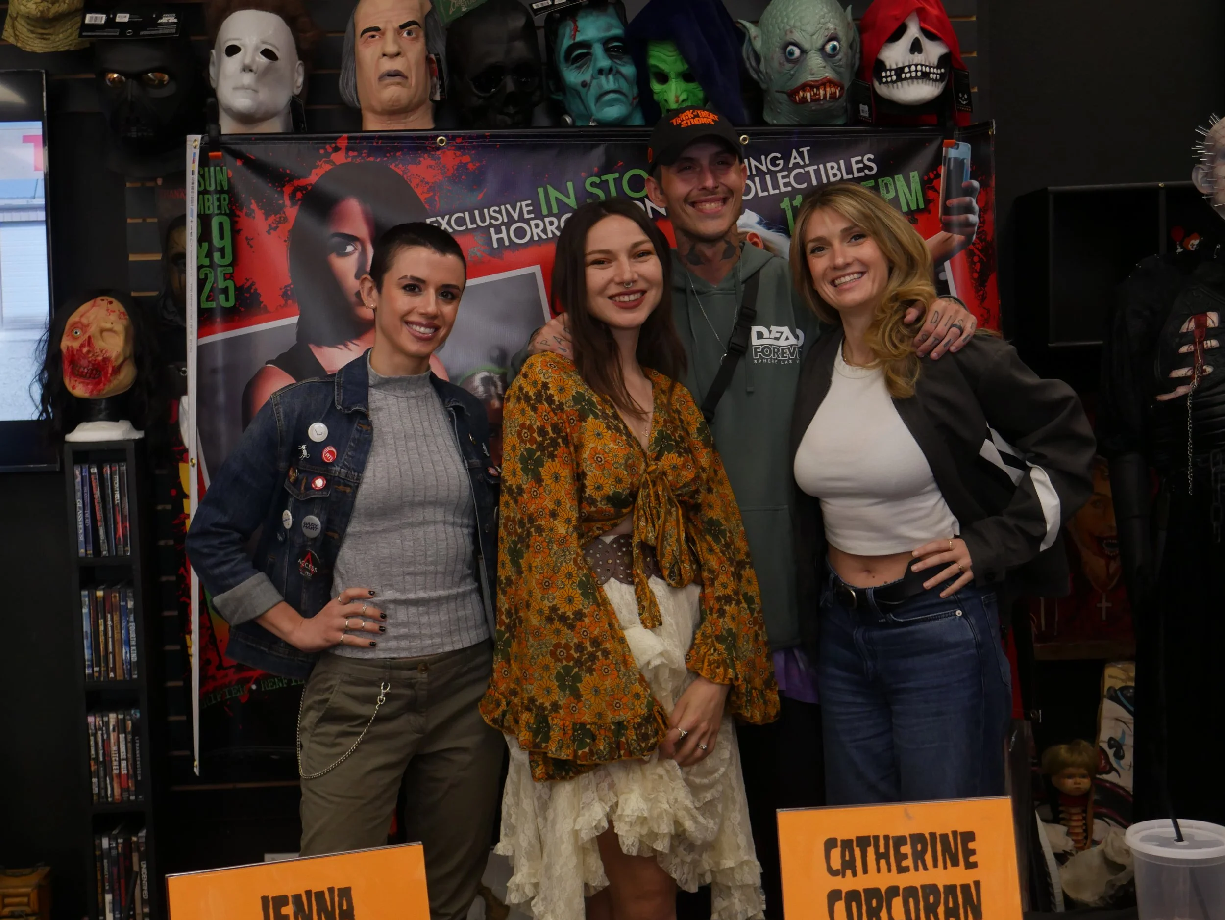 The Stars of Terrifier! Jenna Kannel and Catherine Corcoran