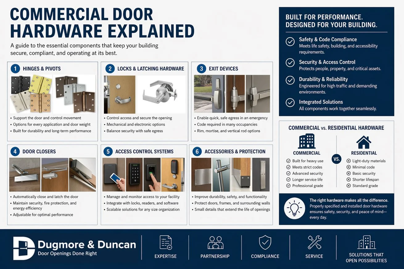 Commercial Door Hardware Explained