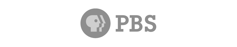 PBS logo with a stylized human head icon in a circle.