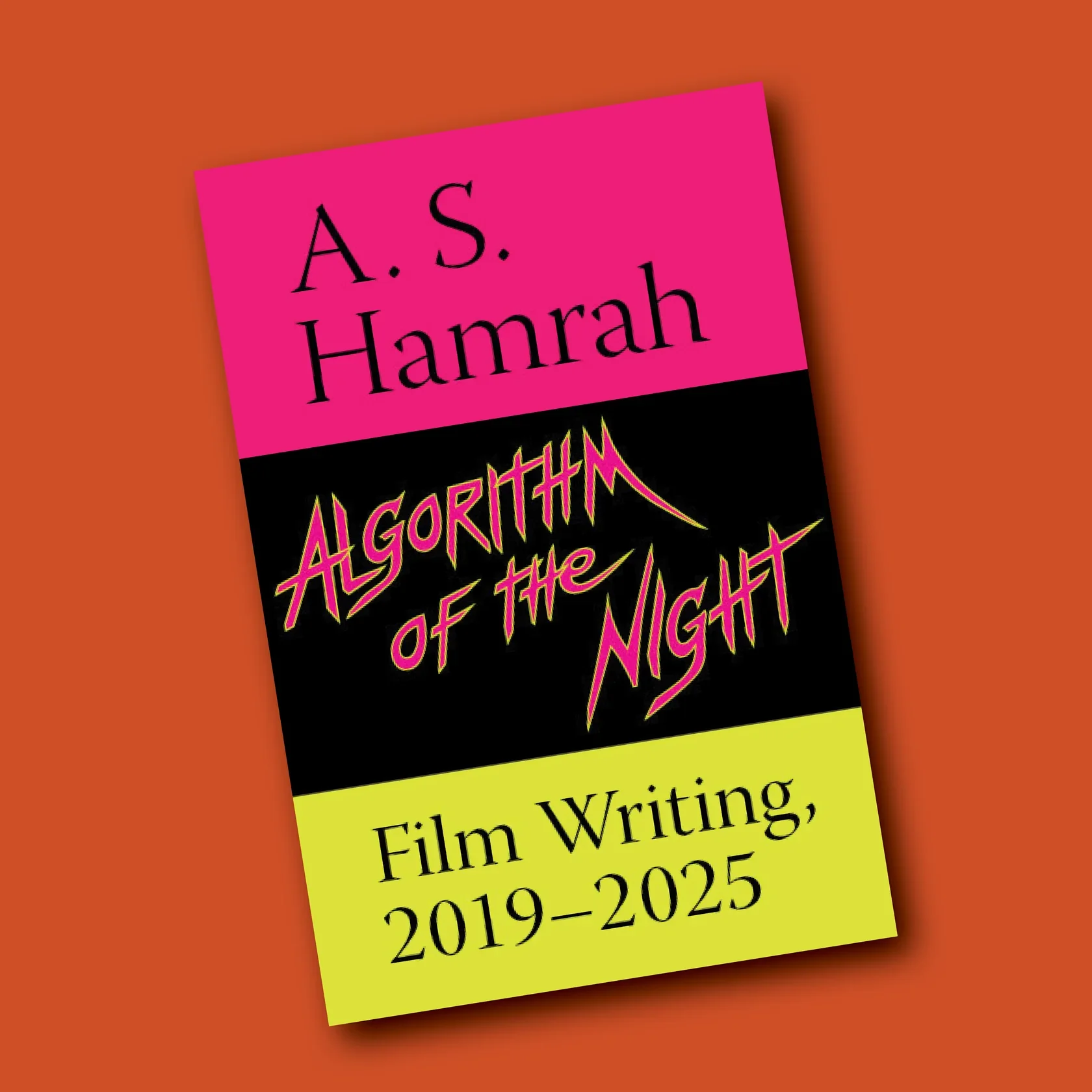 “Algorithm of the Night” Book Talk: A.S. Hamrah in Person 