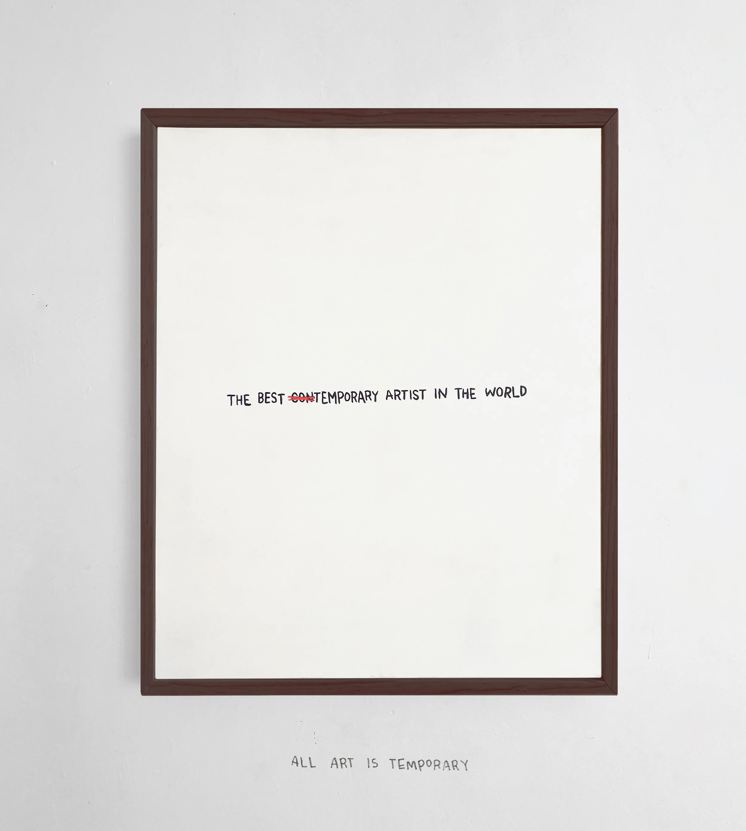 THE BEST TEMPORARY ARTIST