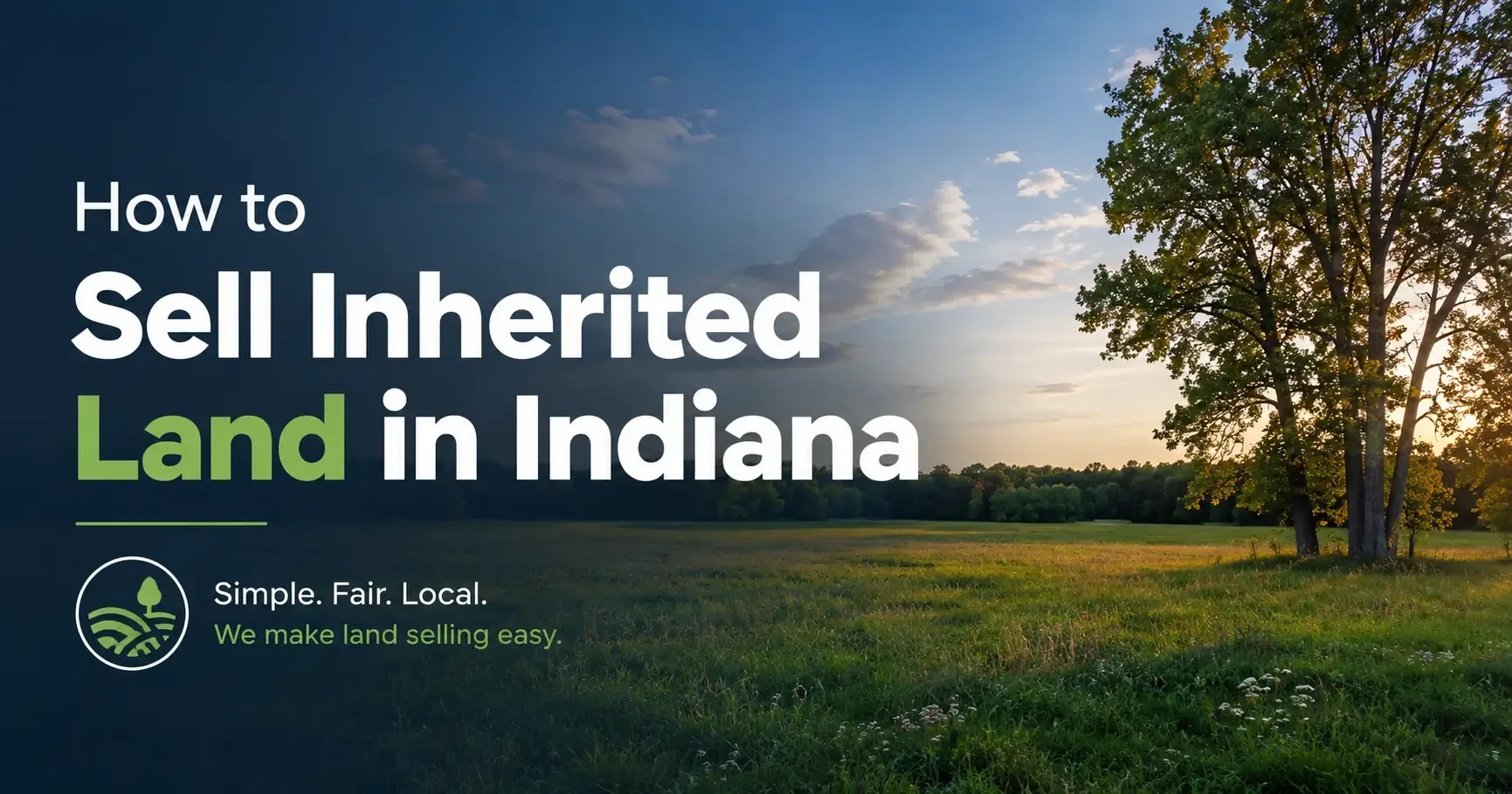 How to Sell Inherited Land in Indiana Without the Headache