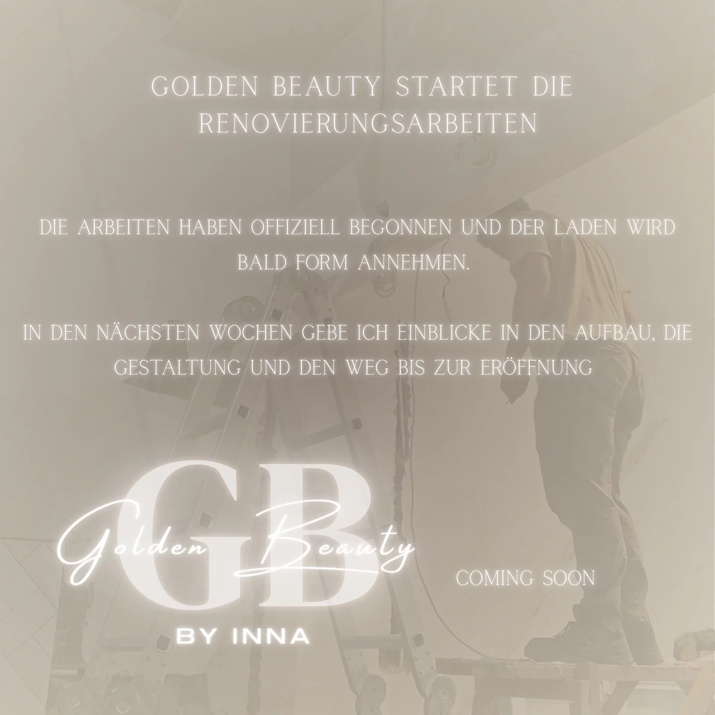 Der Umbau startet, und damit beginnt die spannendste Phase.
Ich freue mich, euch Einblicke in den Prozess zu geben und den Weg bis zur Er&ouml;ffnung mit euch zu teilen.
Danke f&uuml;r die stetige Unterst&uuml;tzung. 🤍✨