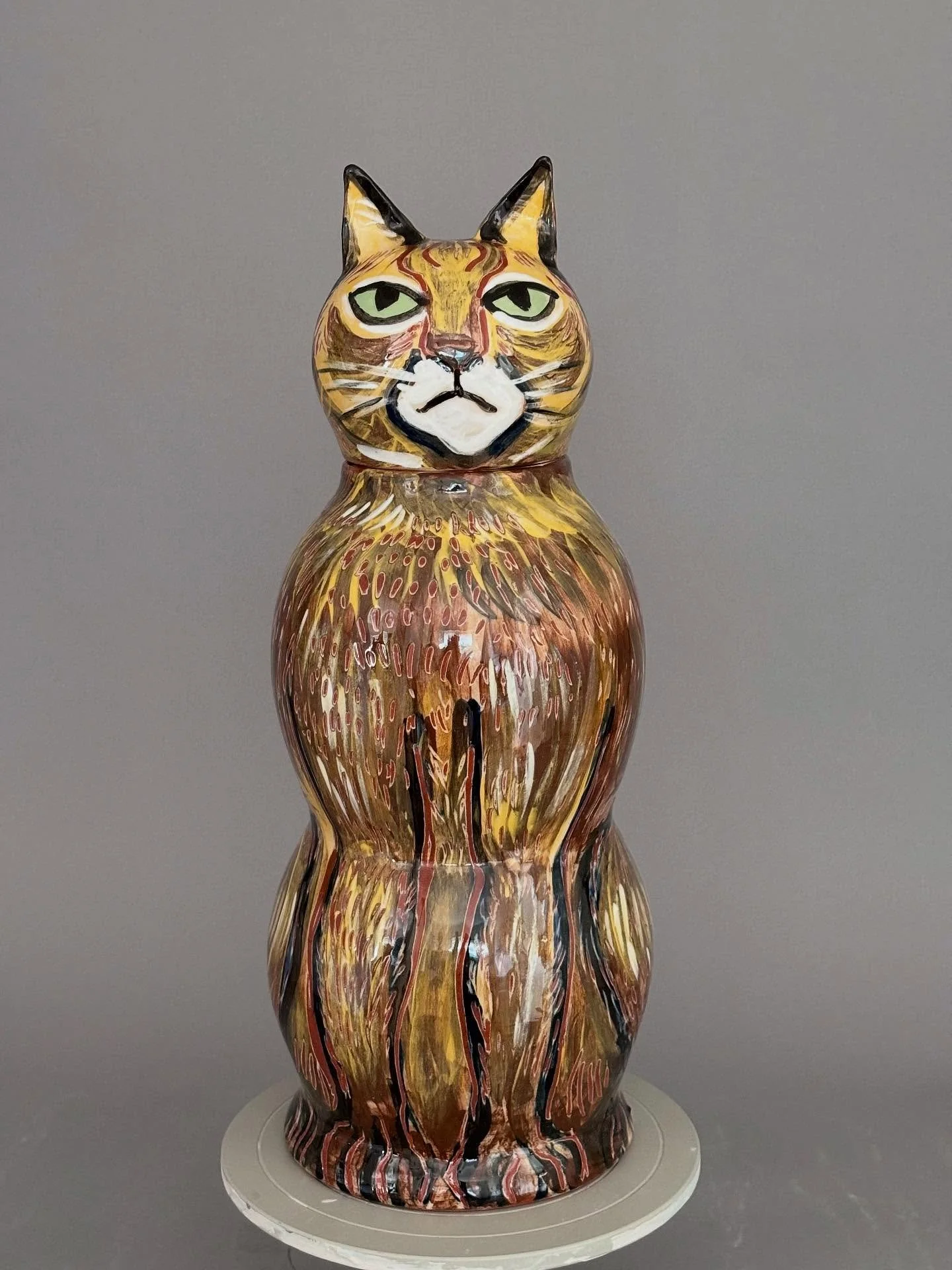 Internationalt kattedag#internationalcatsday #lert&oslash;j #ceramics #kattedag #katte