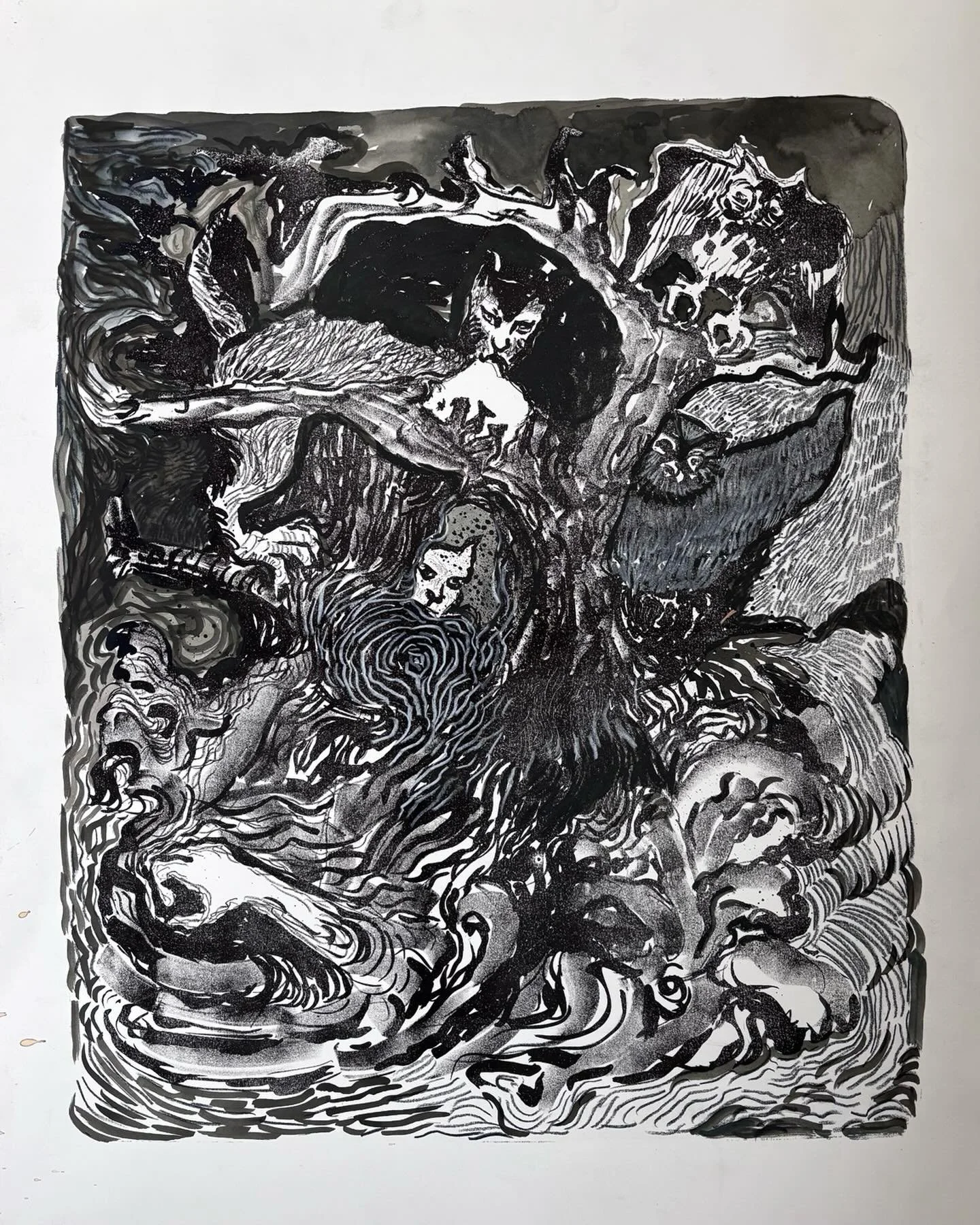 Naturen #nature #natten #klima #grafik