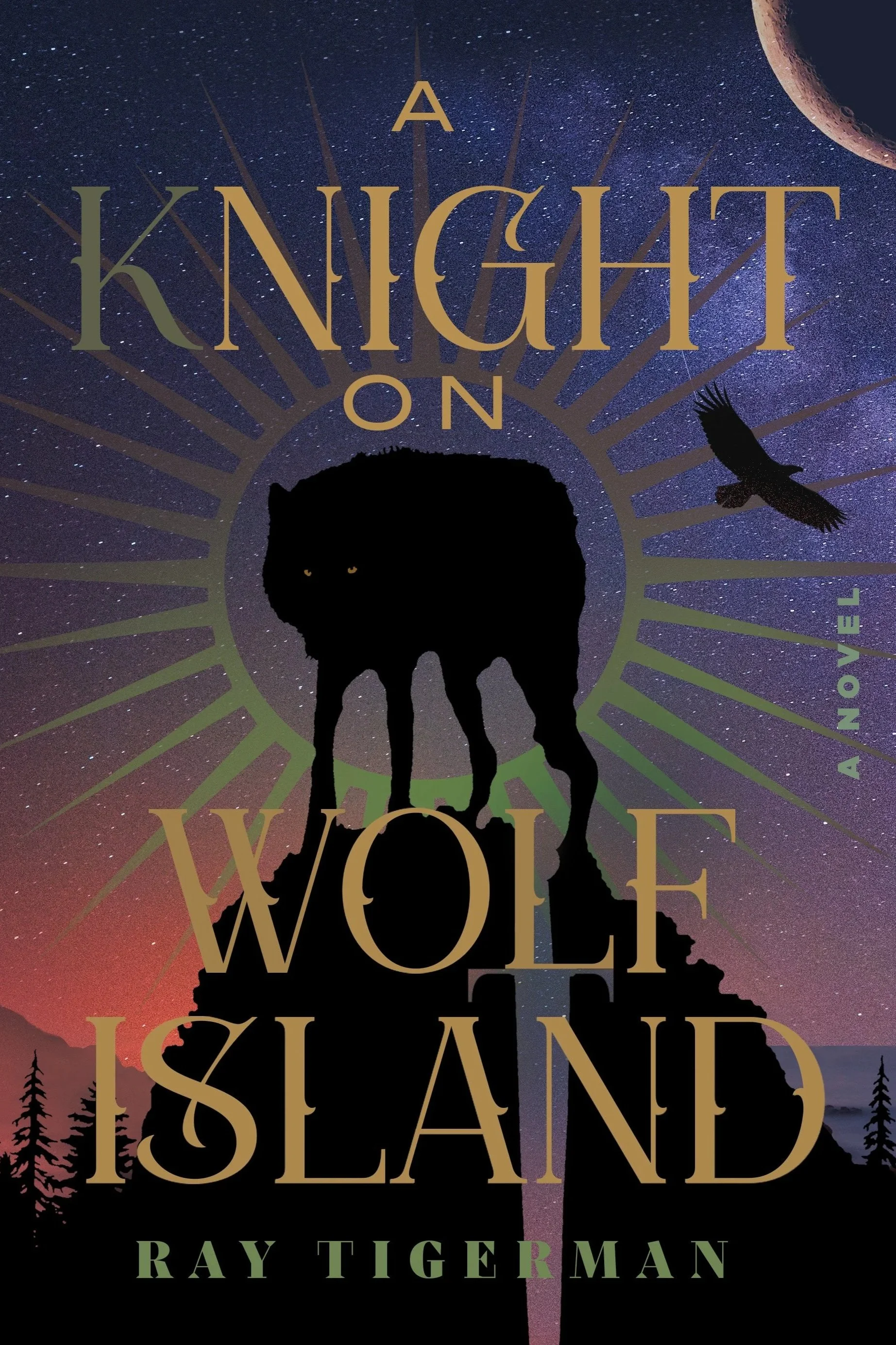 Signed Hardcover Pre-Order — A Knight on Wolf Island.
