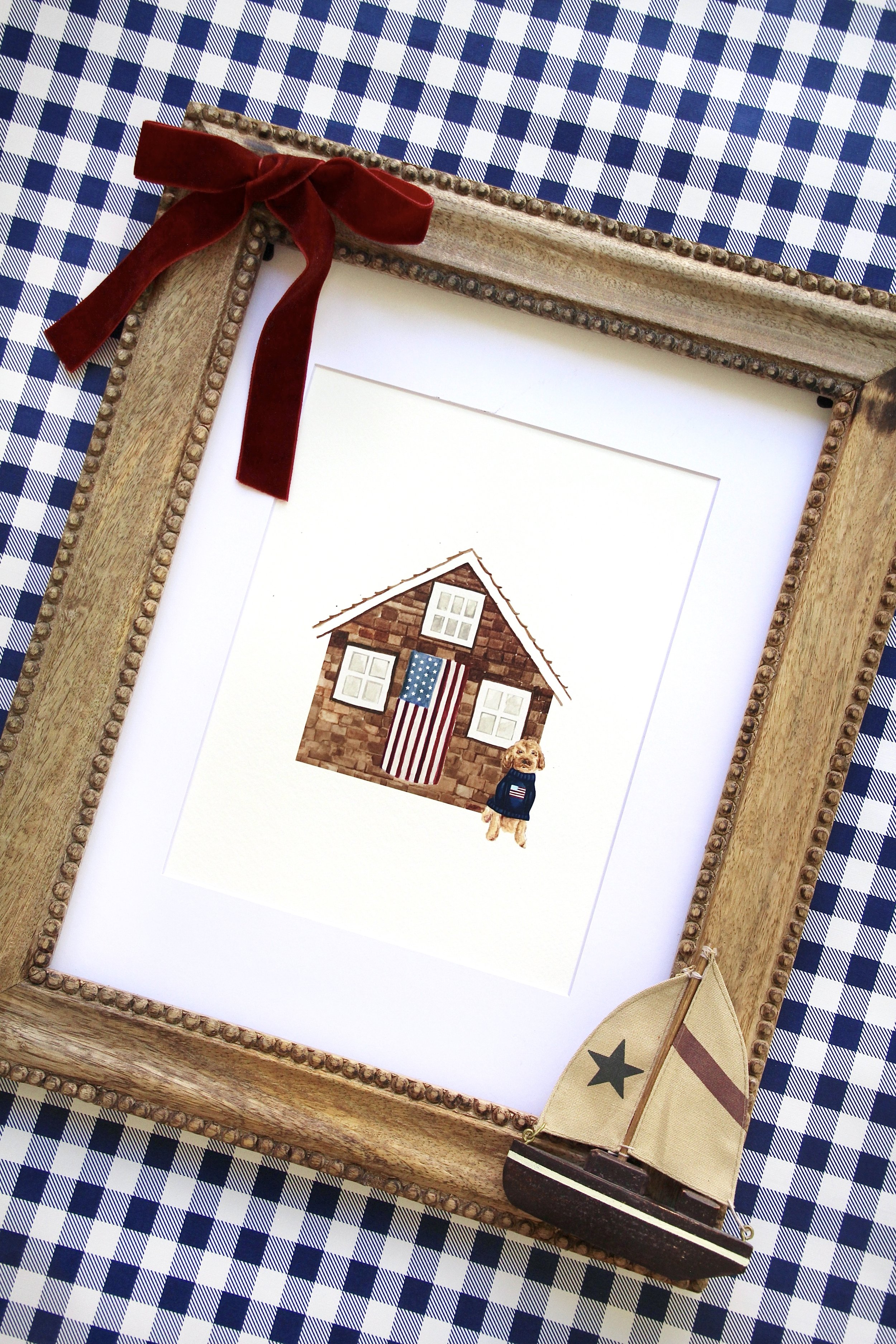 "Nantucket Doodle" Print