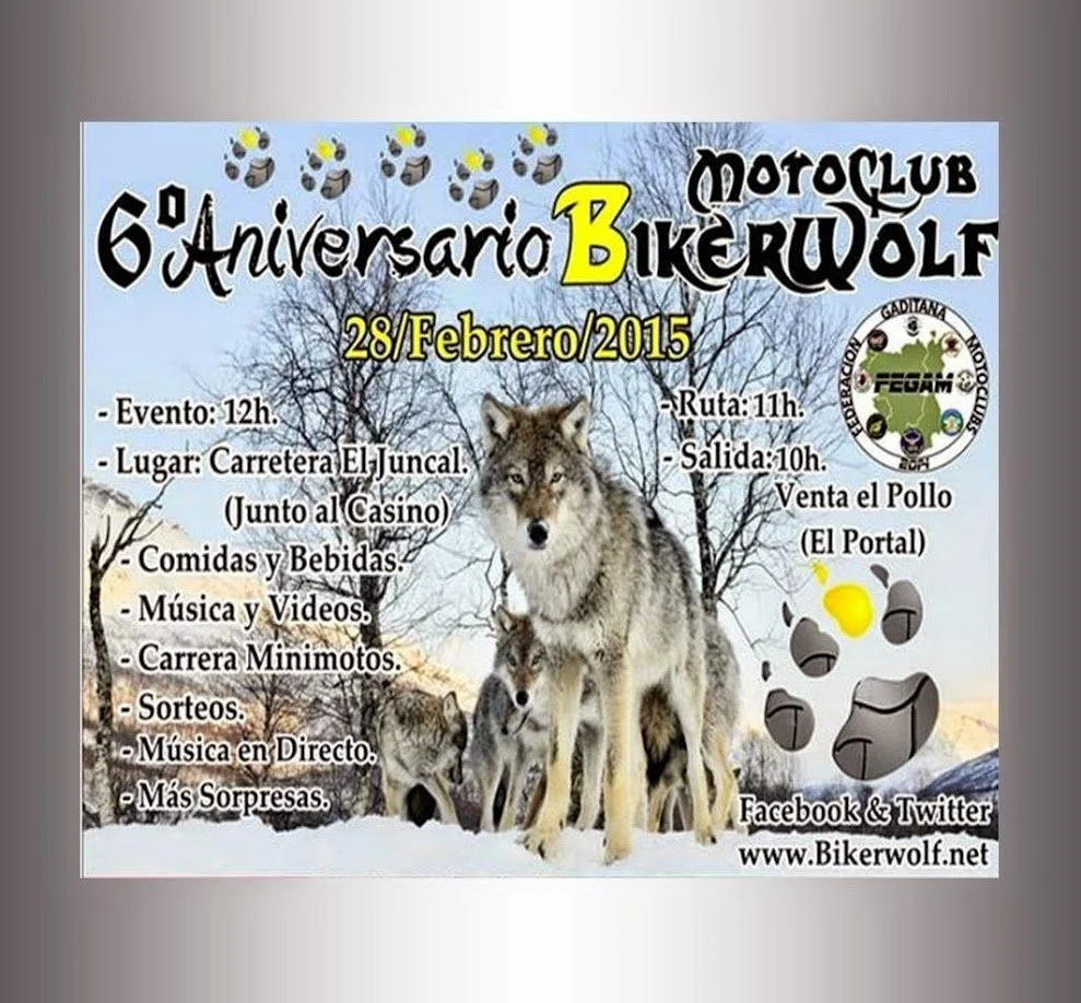 6º Aniversario Motoclub BikerWolf