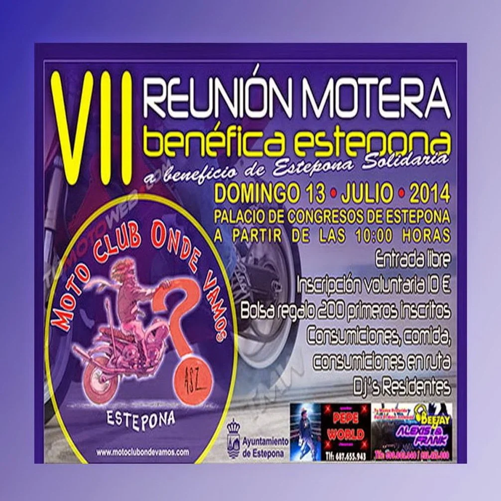 VII Reunión Motera Benéfica ESTEPONA