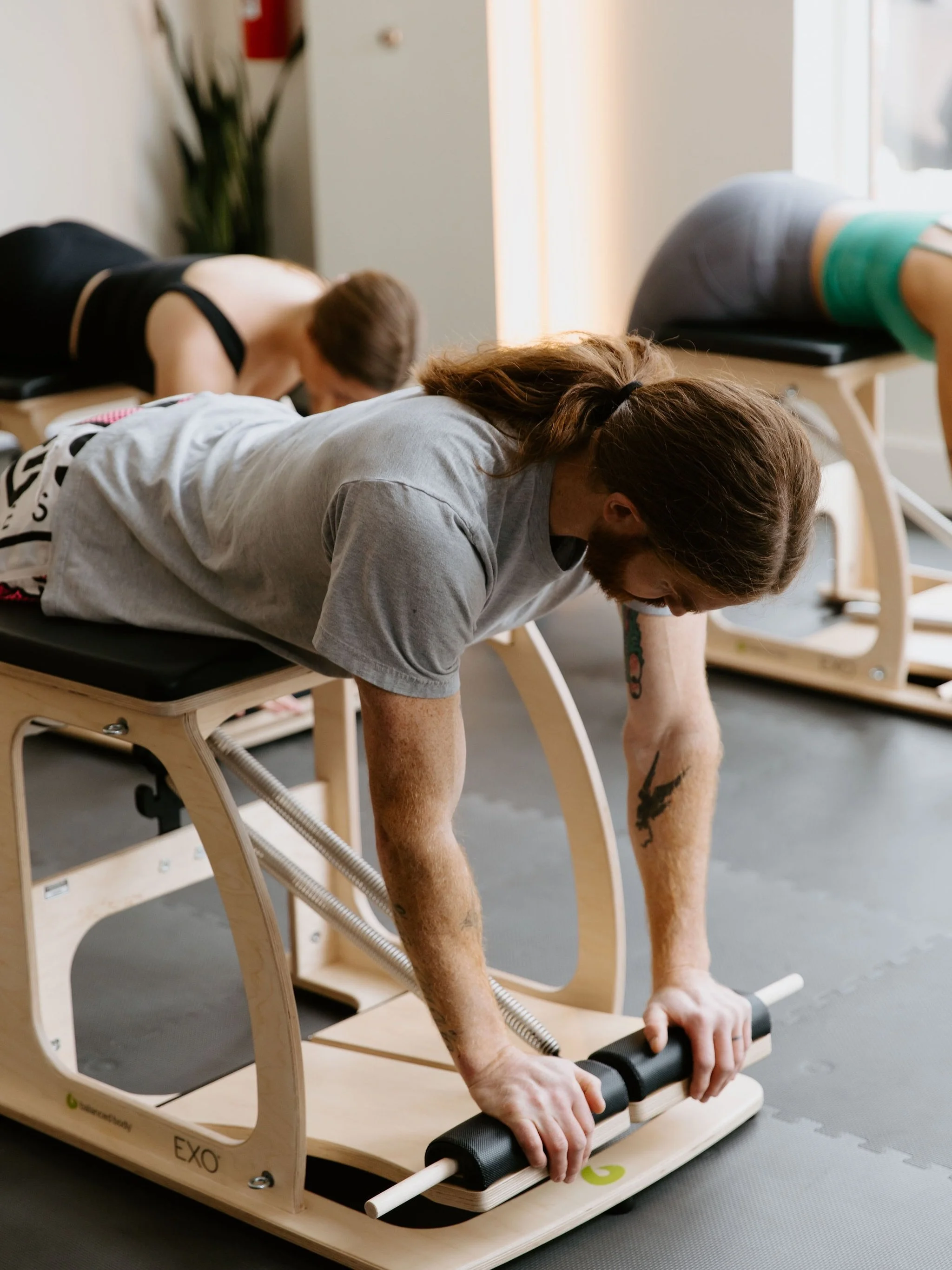 Feeling it out on the chair. 

#chairpilates