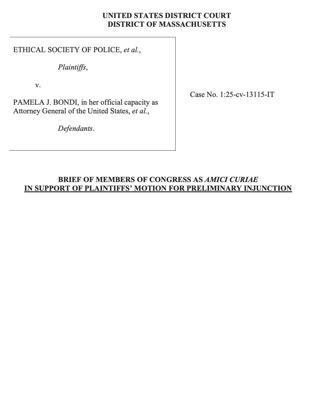 90 House Members, Led by Rep. Raskin, File Amicus Brief Decrying “Lawless Attempt to Shutter” CRS