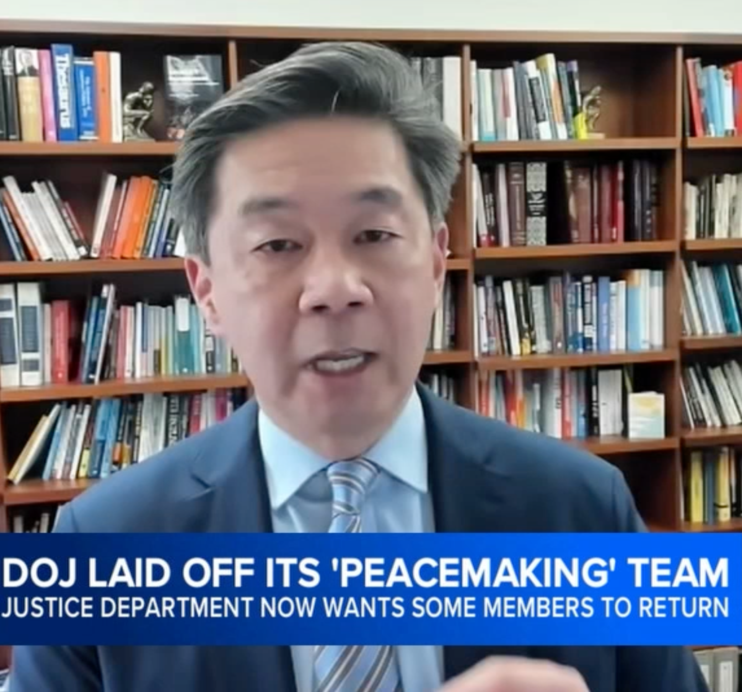 Former CRS Director Grande Lum Speaks to ABC7 Bay Area about the Dismantling of CRS