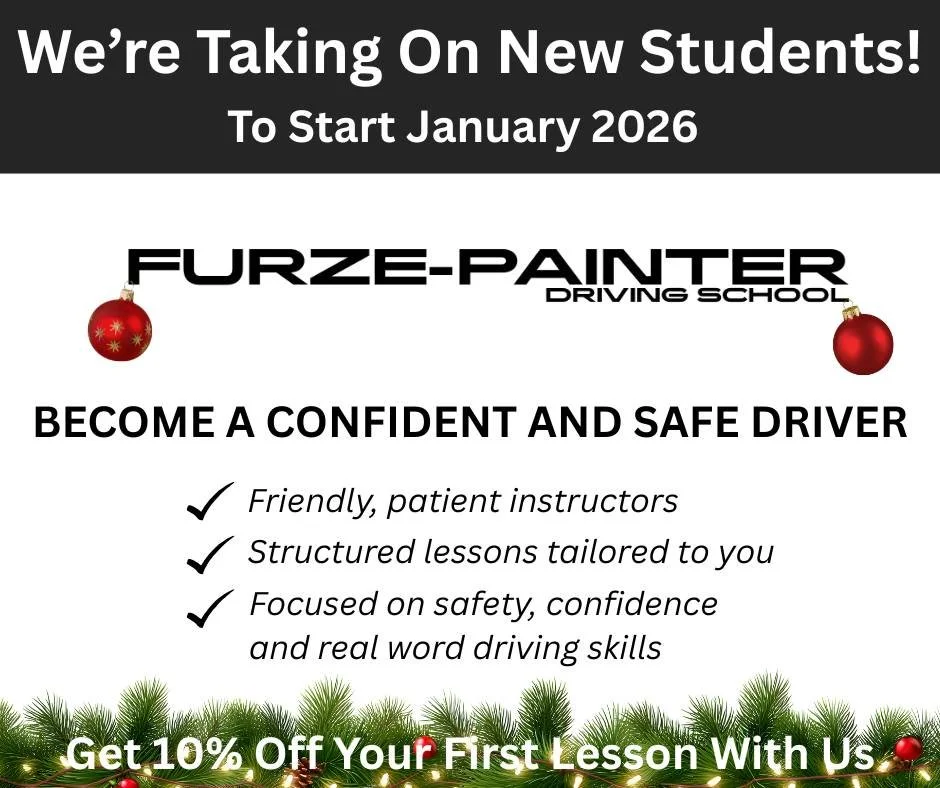 🚗✨ Great news! We&rsquo;re now accepting new students starting from Monday, 5th January 2026 onwards.
If you&rsquo;re looking to start your driving journey in the new year, get in touch to secure your spot!