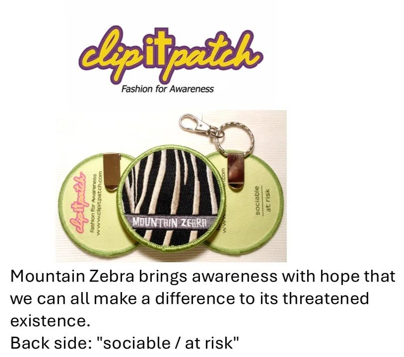 Mountain Zebra clipitpatch