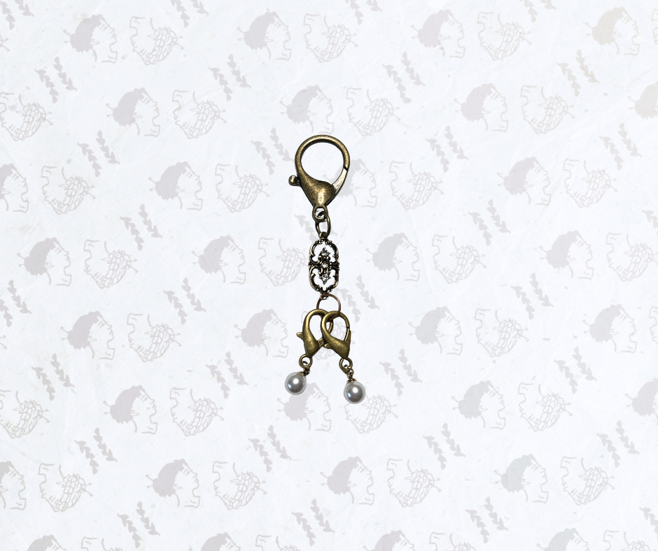 "Filigree" Decorative Stitch Marker Holder