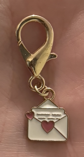 "With Love" Enamel Stitch Marker