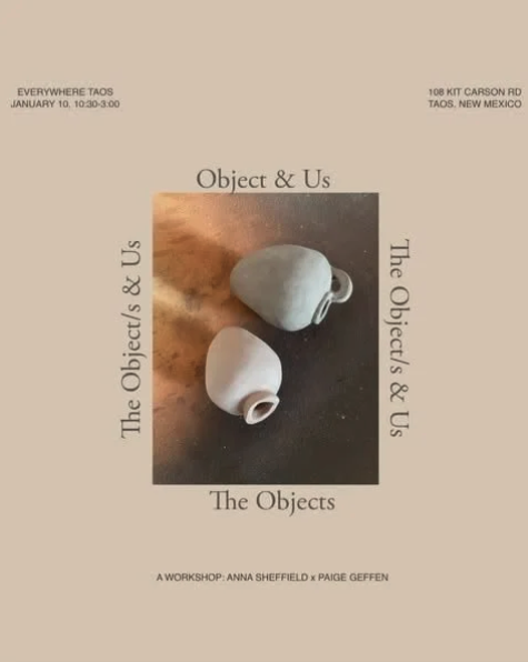 THE OBJECT/S &amp; US