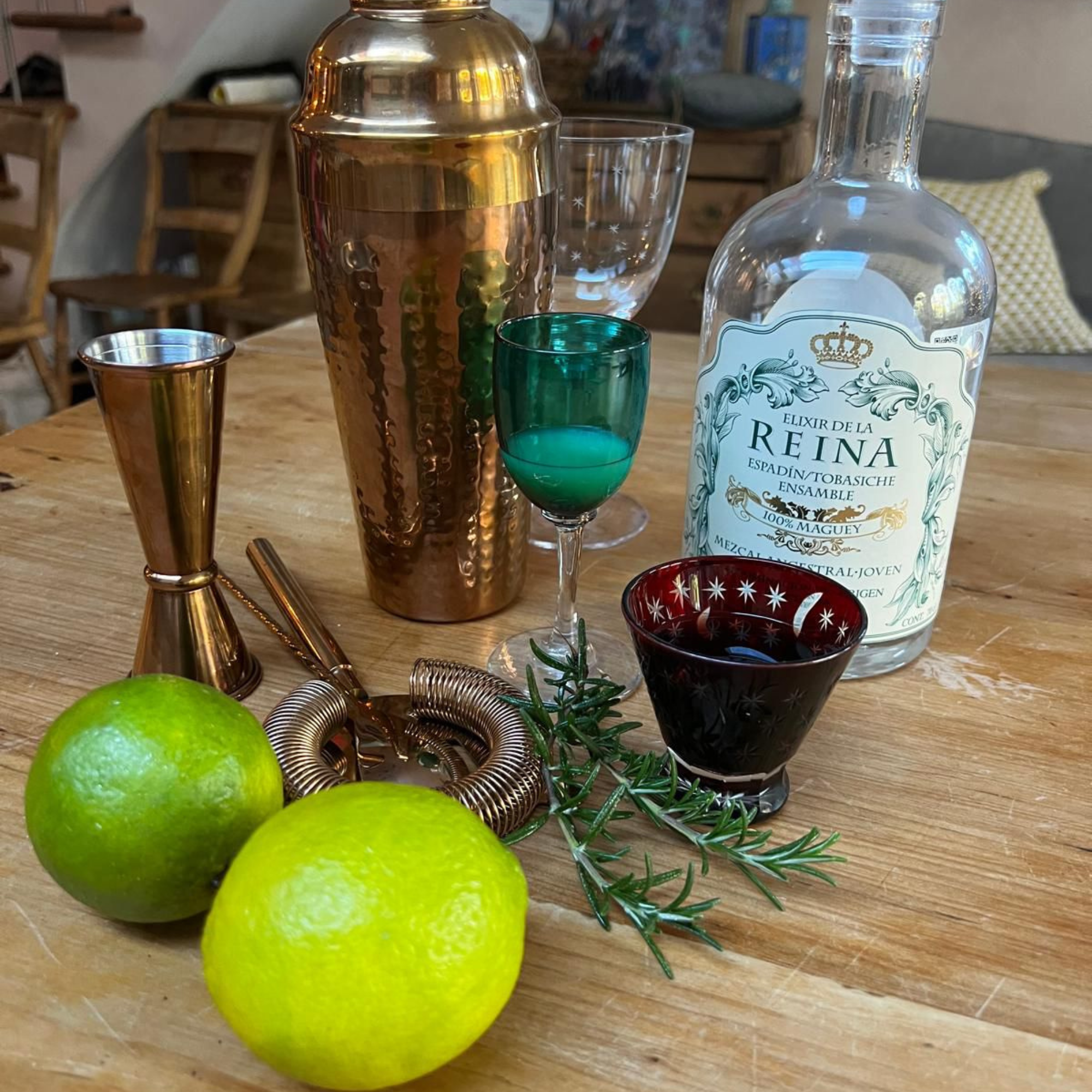 Mezcal Reina Cocktail