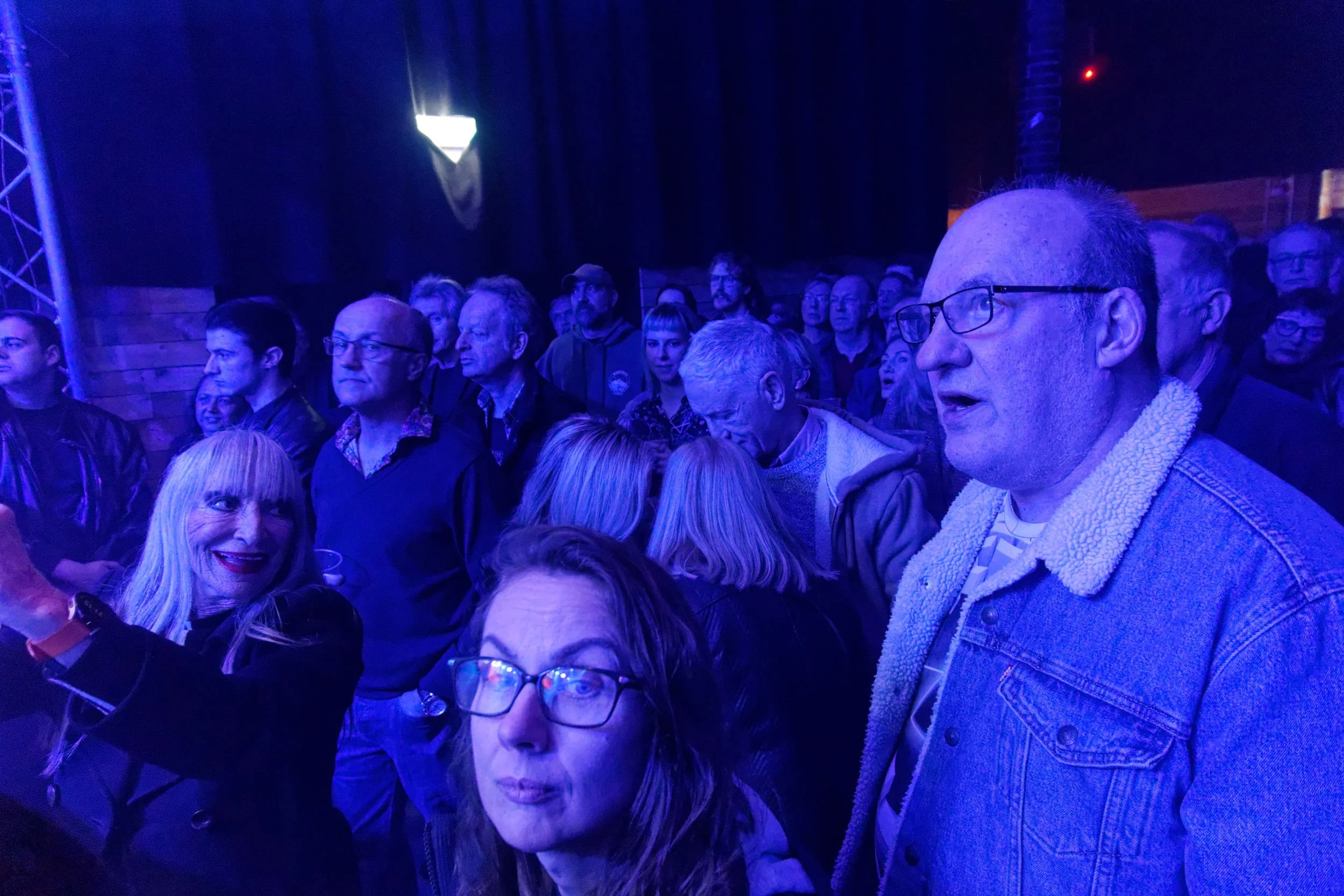 The audience at a Simply Floyd tribute band gig.