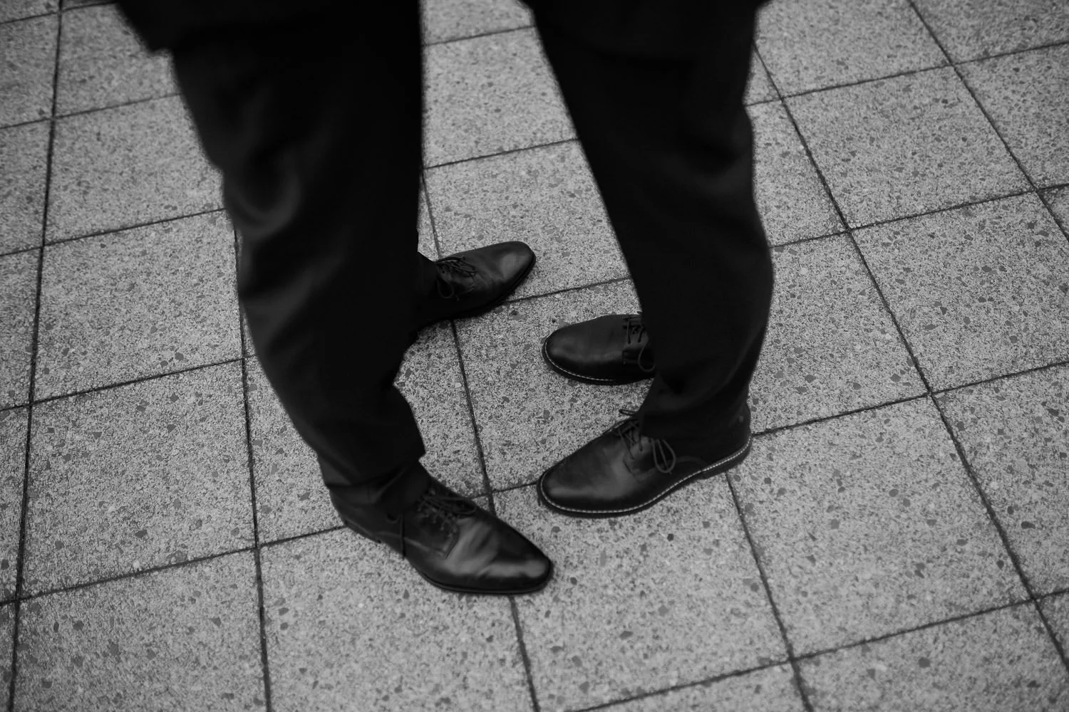 Detailfoto, Beine, Schwarzweiß Foto