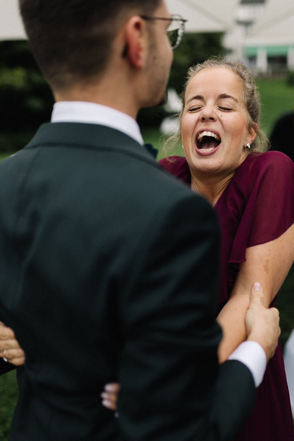 Gratulation auf Hochzeit