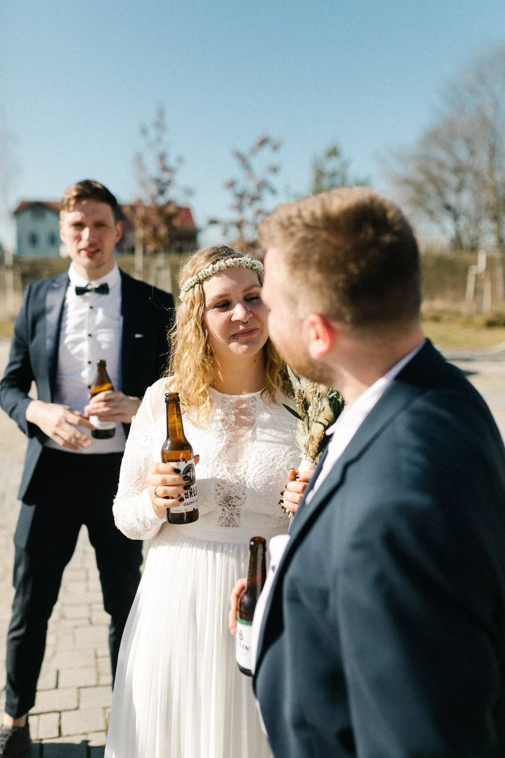 Brautpaar Hochzeit Standesamt Hohen Neuendorf