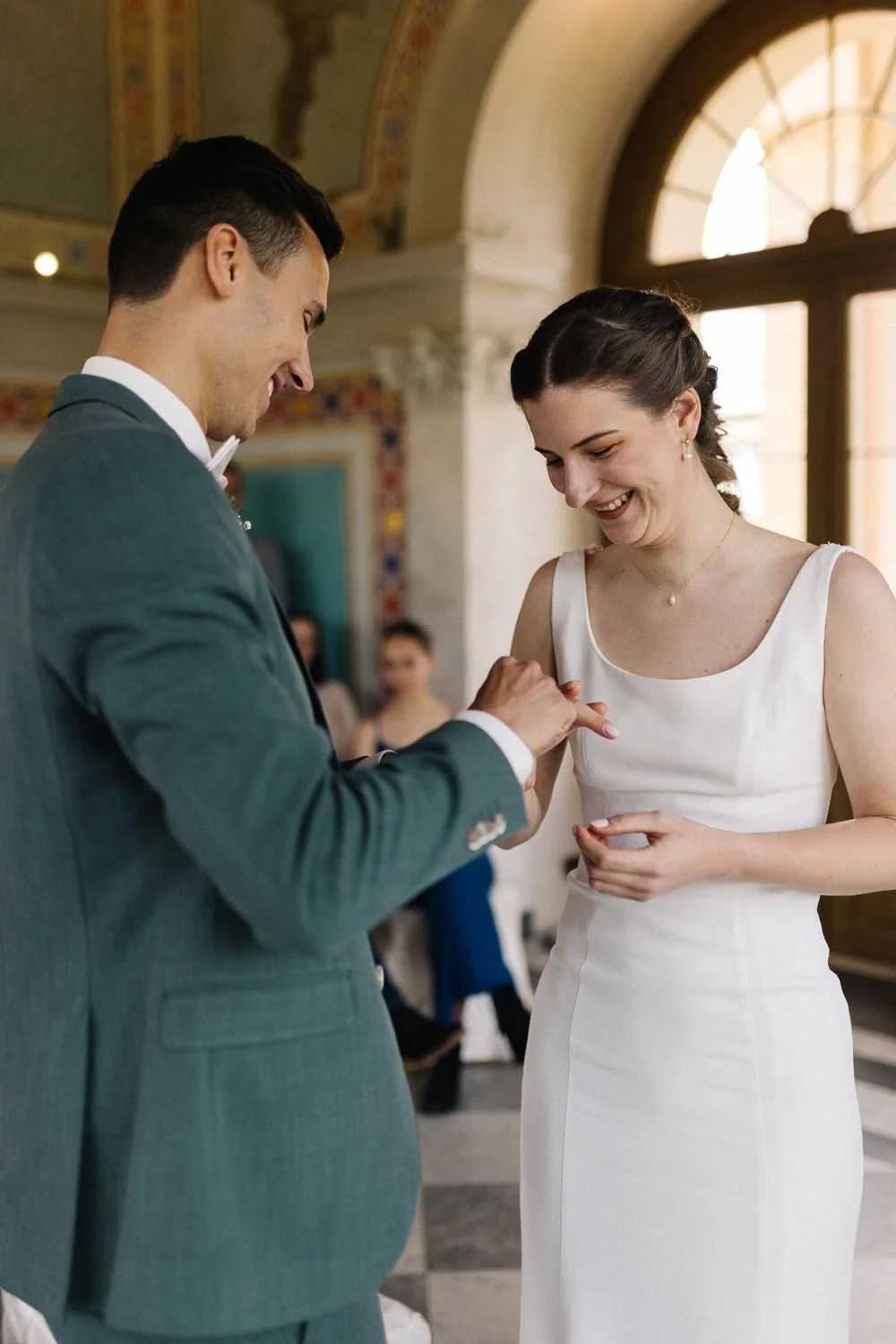 Trauung Maurisches Kabinett, Brautpaar, Belvedere Pfingstberg Potsdam