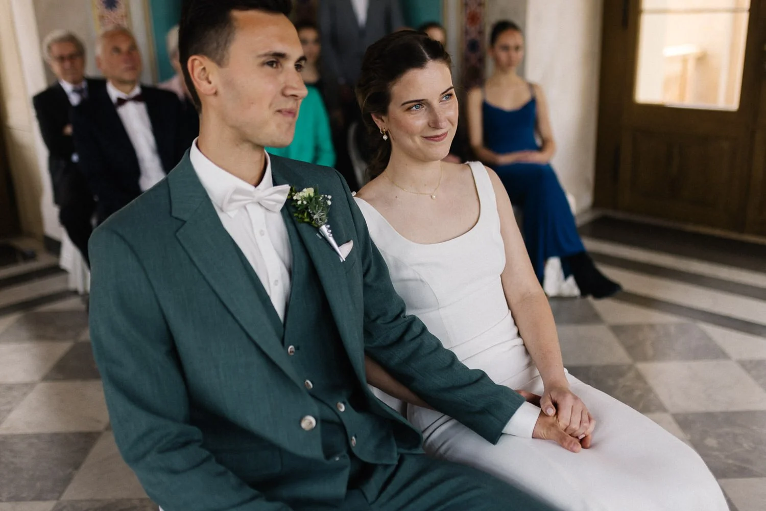 Trauung Maurisches Kabinett, Brautpaar, Belvedere Pfingstberg Potsdam