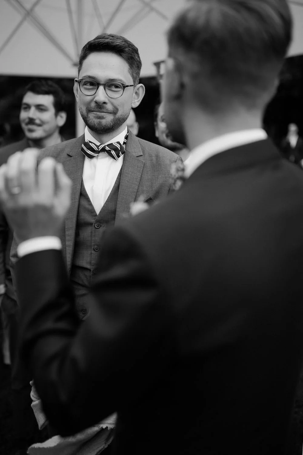 Situation auf Hochzeit