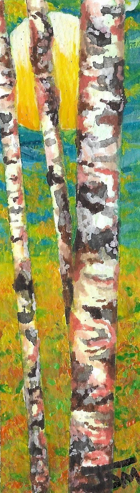 Birch Grove Artistic - Bookmark (Birch Fall 2)