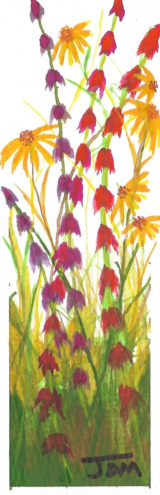 Wildflower 1 - Bookmark
