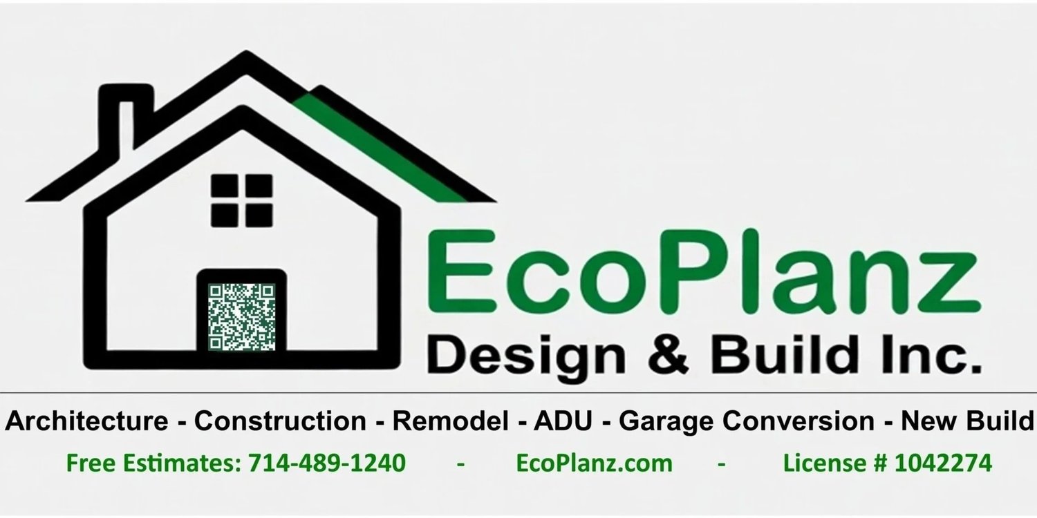 Architecture - Construction - Remodel - ADU - Garage Conversion