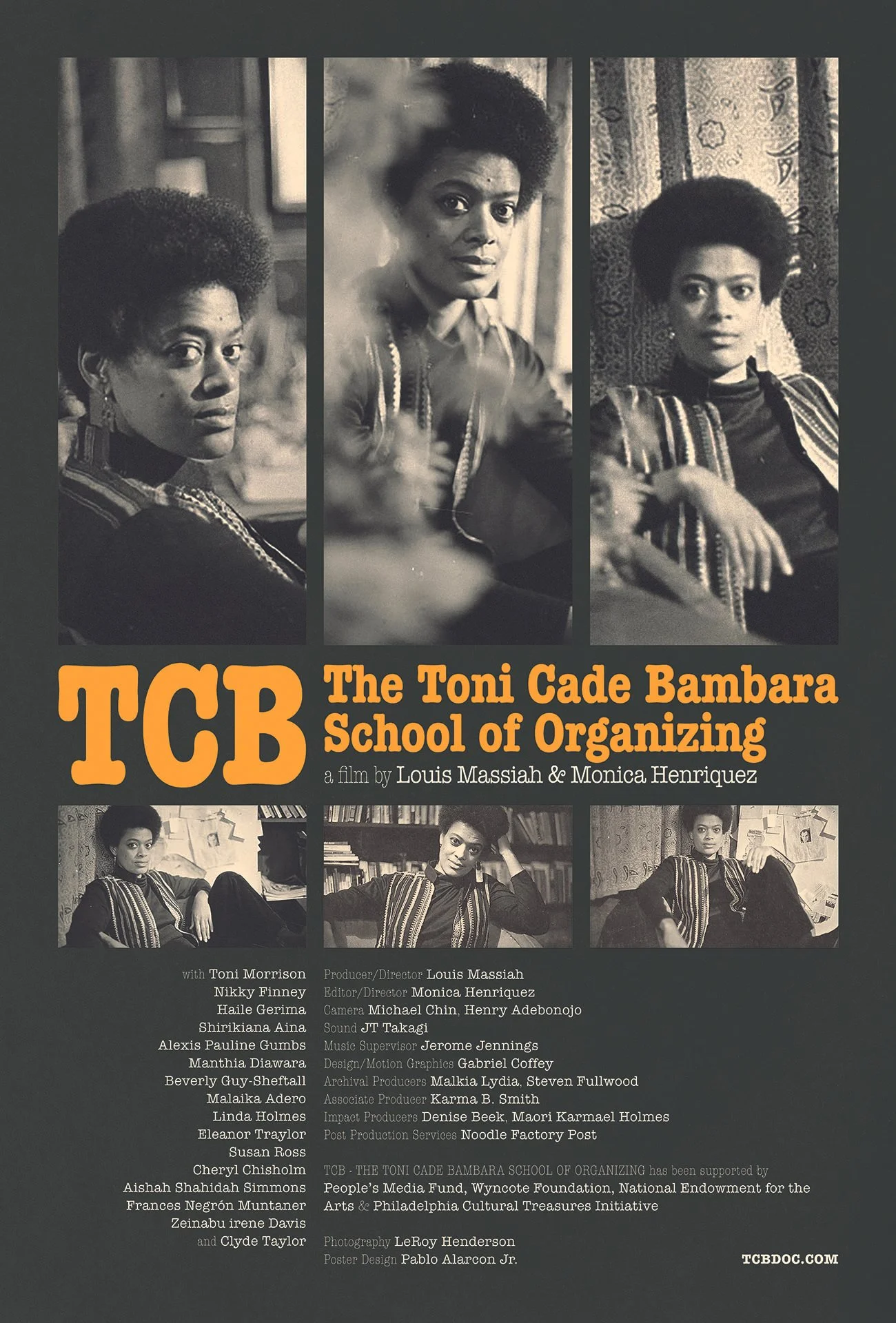 TCB: The Toni Cade Bambara School of Organizing Poster