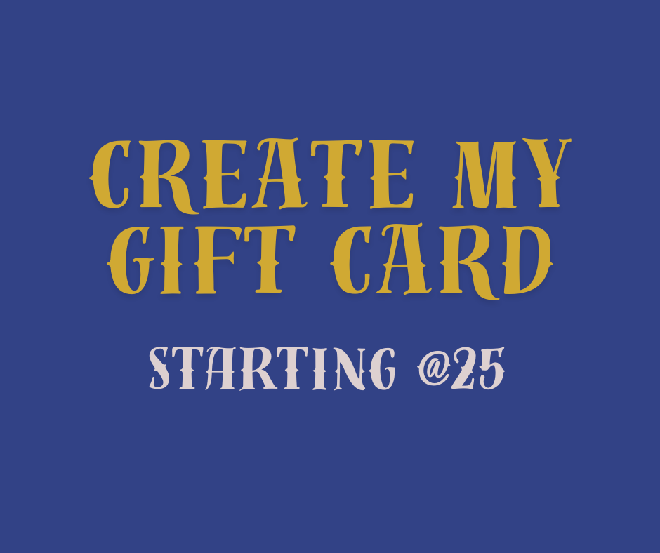 GIFT / GIFT CARD - We Create For You!