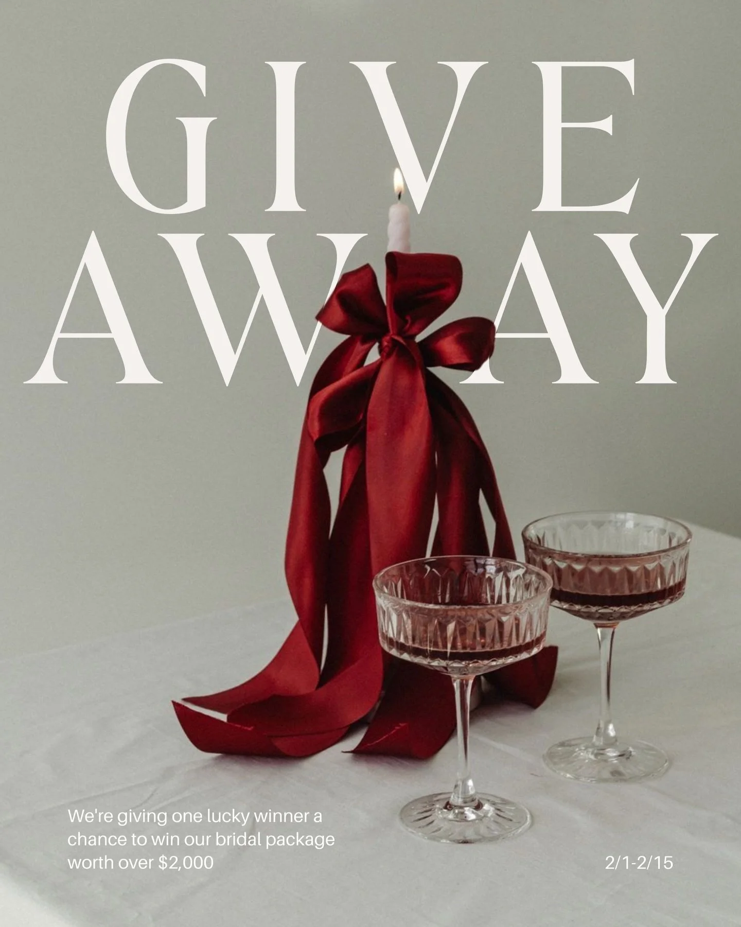 🌹CALLING ALL 2026 BRIDES🌹We&rsquo;re teaming up for the ultimate Valentine&rsquo;s Day giveaway!

One lucky bride will receive:
💌 5 hour wedding content creation package 
💌 3 bridal spray tans for the bride, maid of honor &amp; mother of the brid