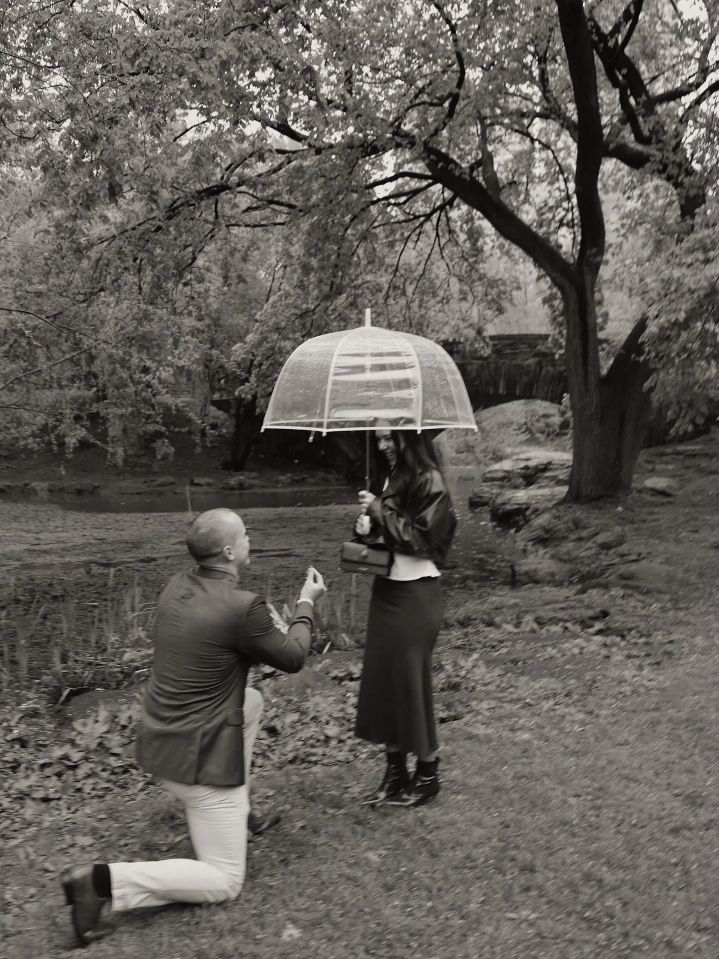 the rainiest &amp; dreamiest proposal ever 🤍☔️💍

#proposal #proposalphotographer #proposalphotography #contentcreator #eventcontentcreator