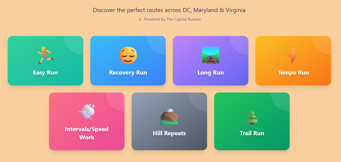 Find the Best Running Routes in DC, Maryland, and Virginia