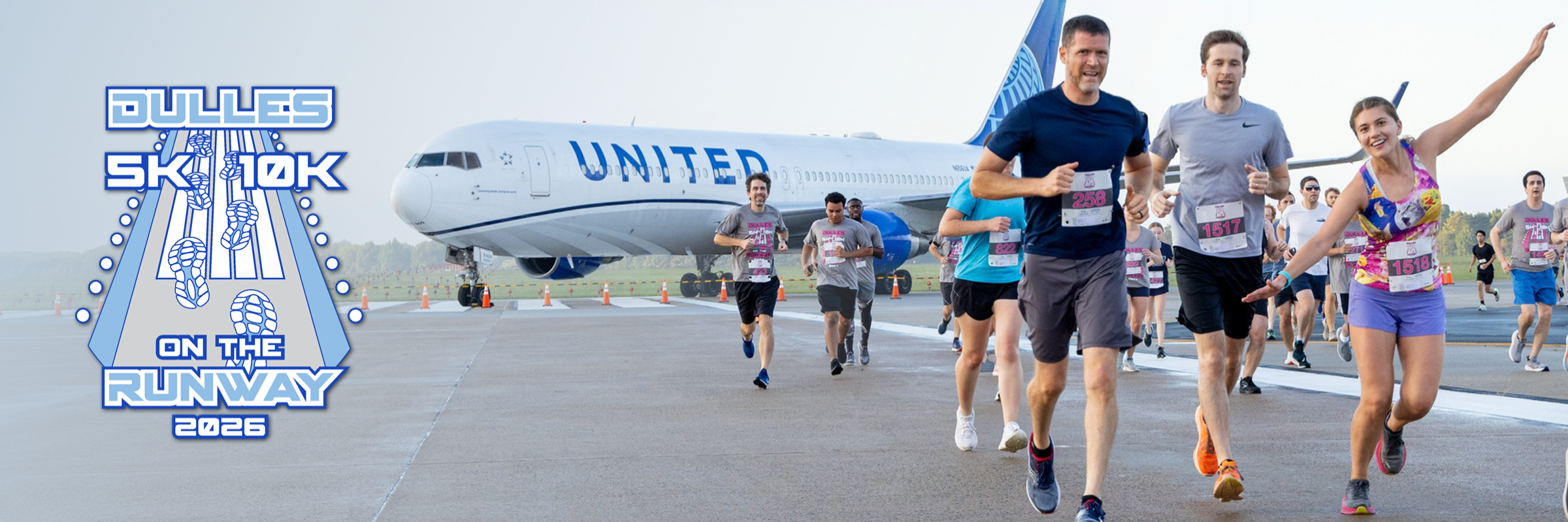 Dulles 5K/10K on the Runway
