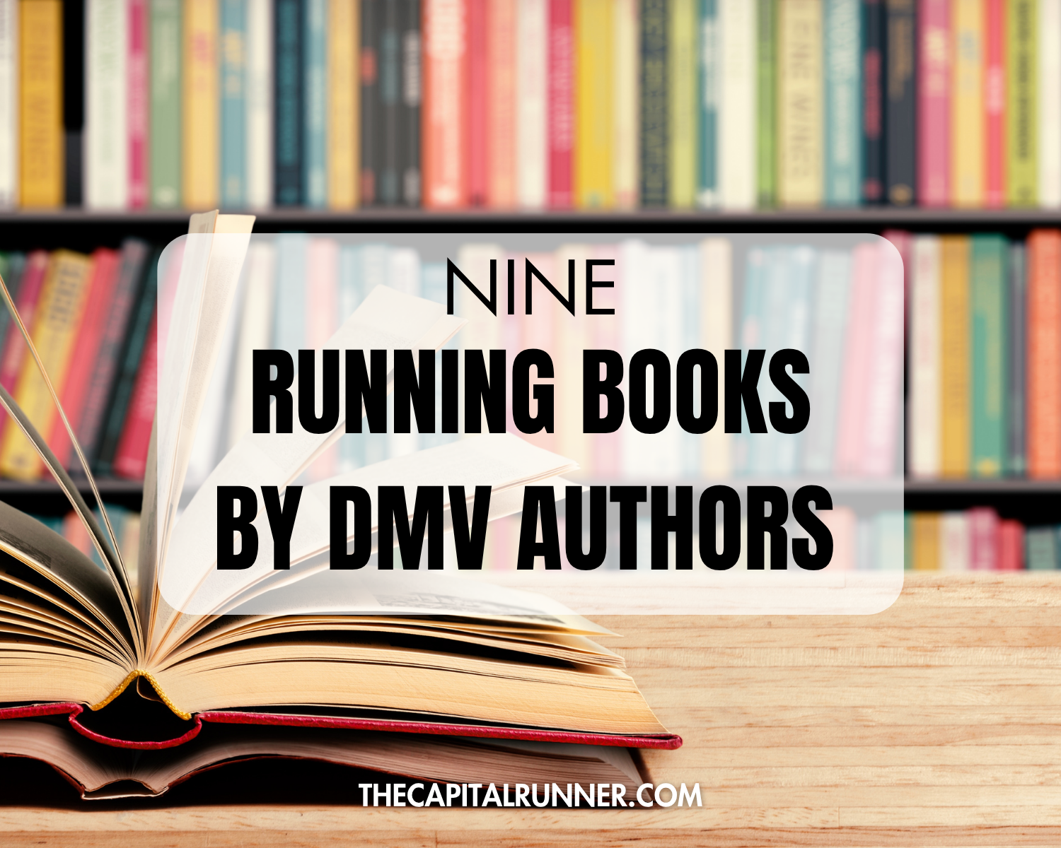 9 Running Books by DMV Authors&nbsp;