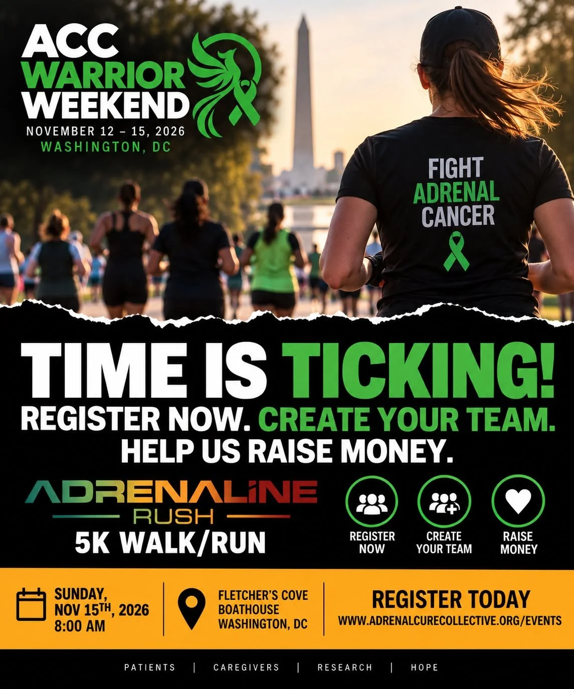 Adrenaline Rush 5k: DC and Virtual